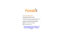 Desktop Screenshot of favola-ec.com